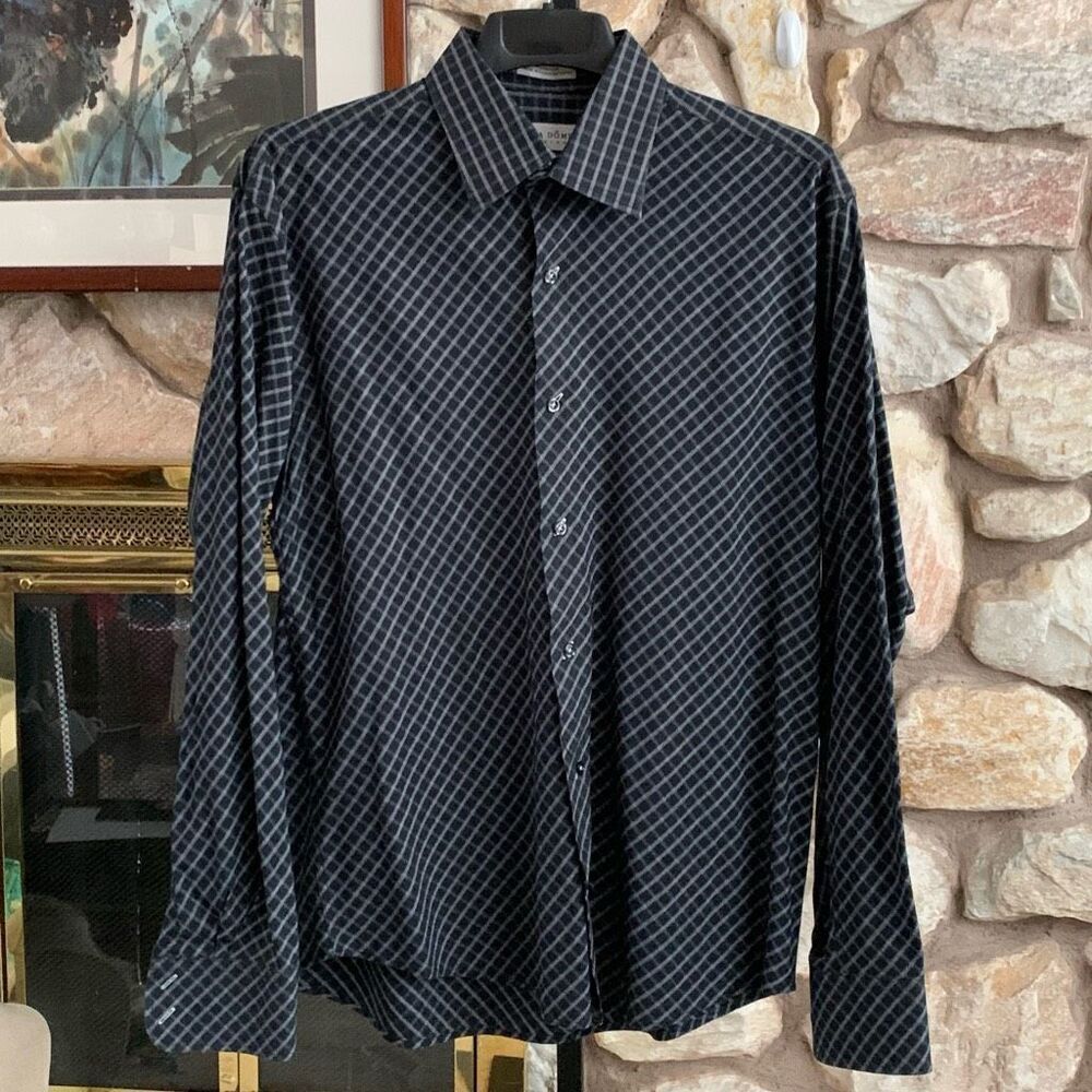 Linea Dome chemis 100% cotton Long sleeve button down